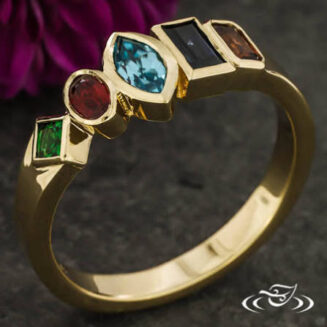 Custom Birthstone Ring